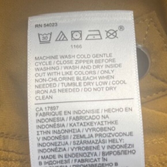 Athleta Vienna Cargo Pant, Gold, Size 14 - Picture 4 of 8